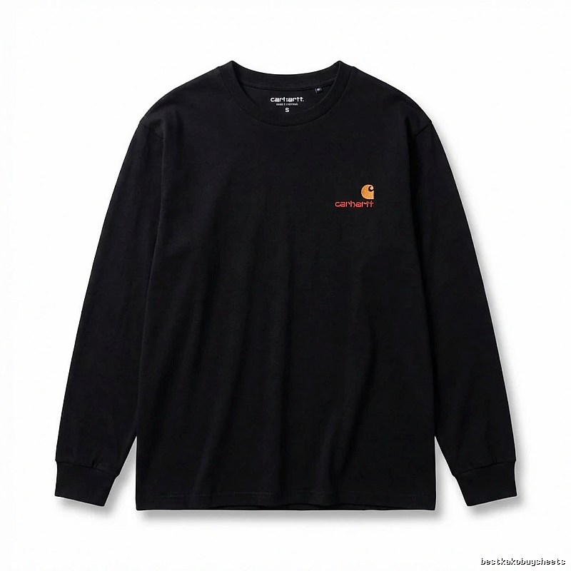 Carhartt simple style black sweatshirt