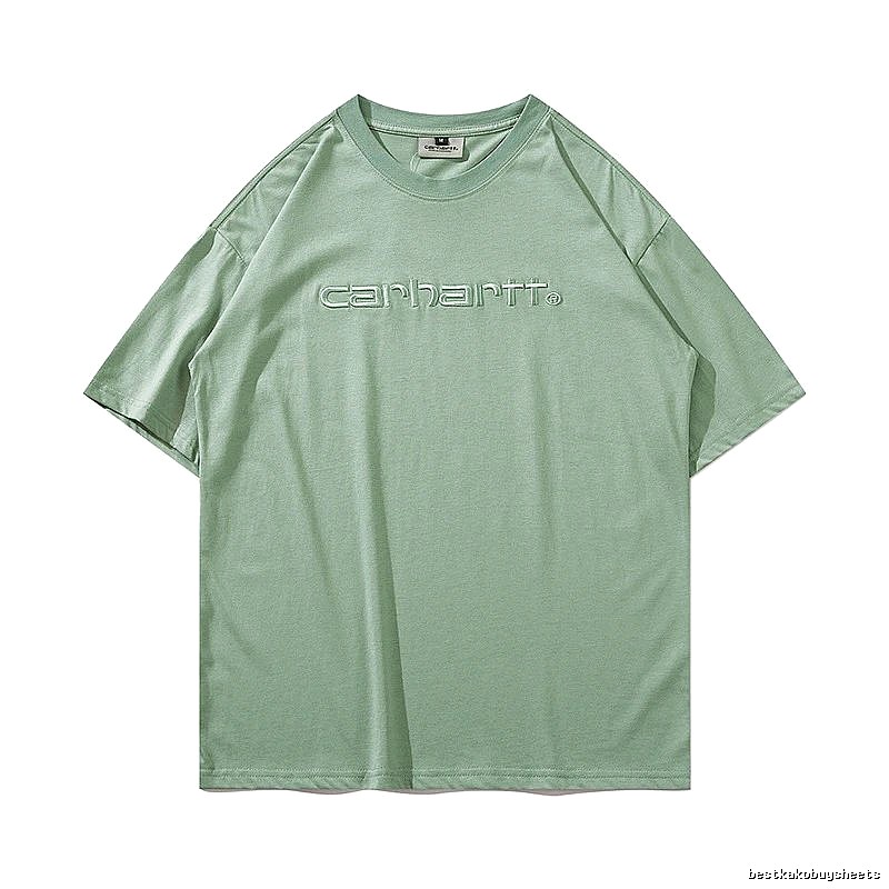Carhartt Travel Logo T-shirt Light Blue Subtle with Modern Look