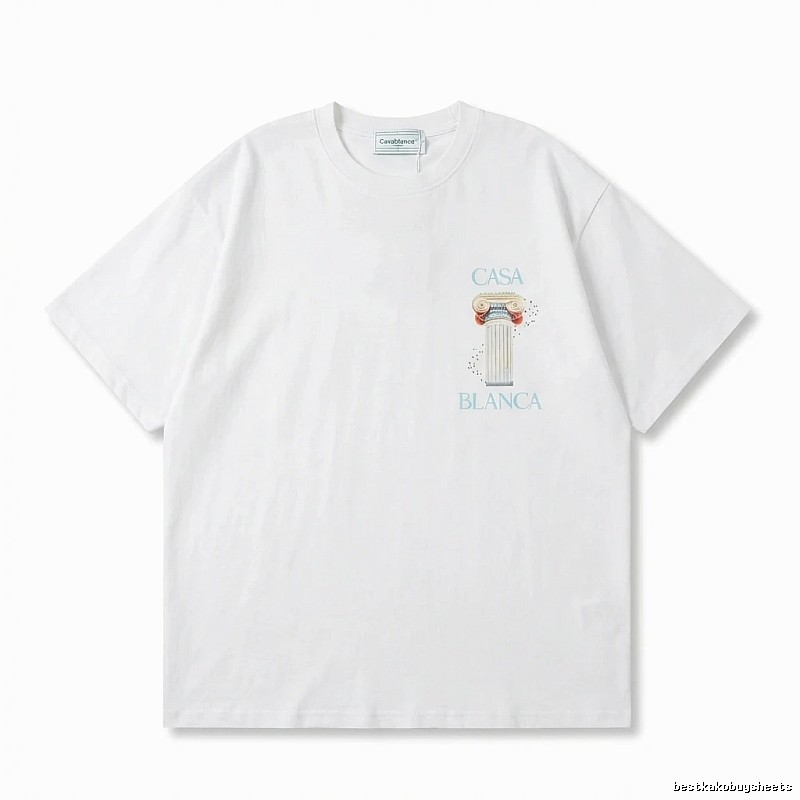 Casablanca Greek column style white T-shirt
