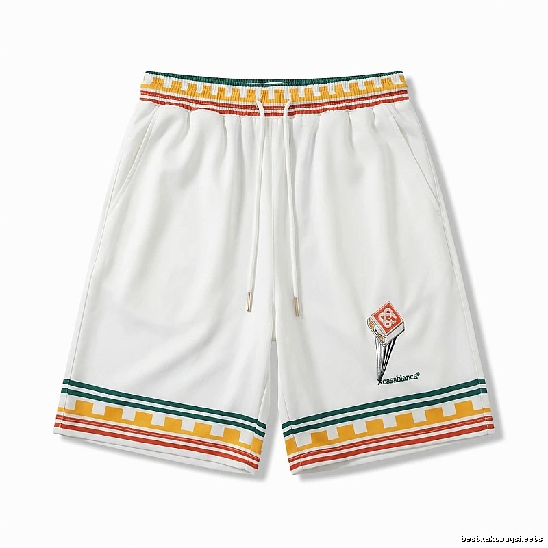 Casablanca retro style white shorts