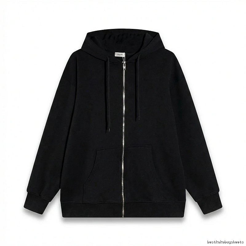 CELINE basic simple black sweatshirt