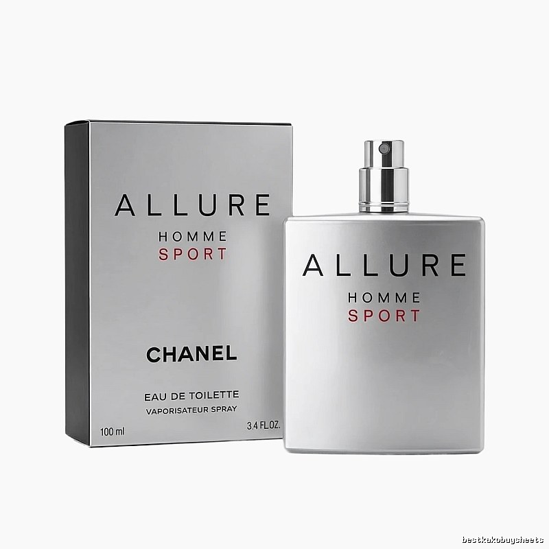 Chanel ALLURE series silver men's perfume