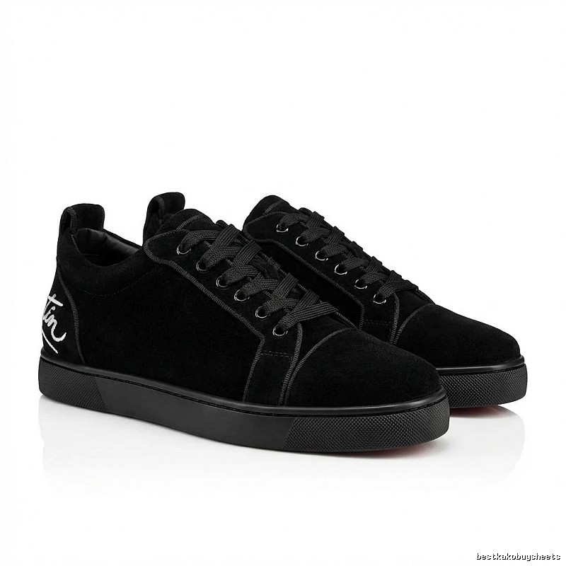 Christian Louboutin casual style black shoes