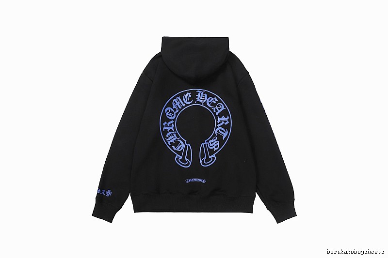 Chrome Hearts 2088-97 Black Cross Graphic Hoodie Downtown Style