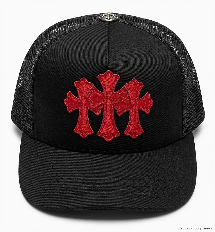 Chrome Hearts Cross Cool Black Hat