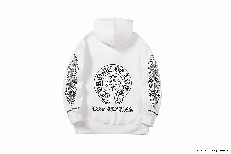 Chrome Hearts Daily Cross graphic hoodie Black Blue Cross for City Outfits
