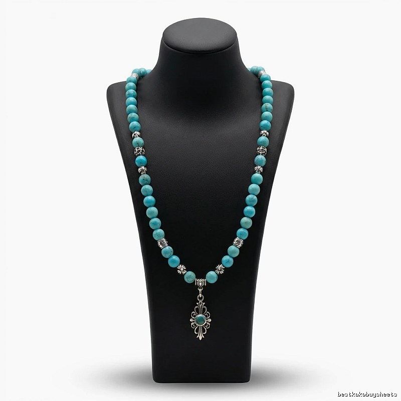 Chrome Hearts Turquoise Vintage Necklace