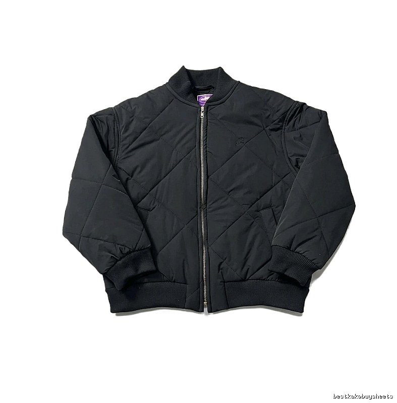 Corteiz black quilted jacket