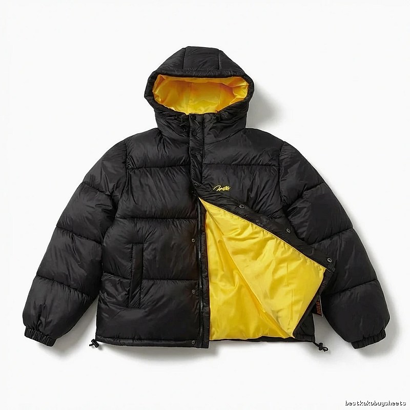 Corteiz Black Trendy and Cool Down Jacket