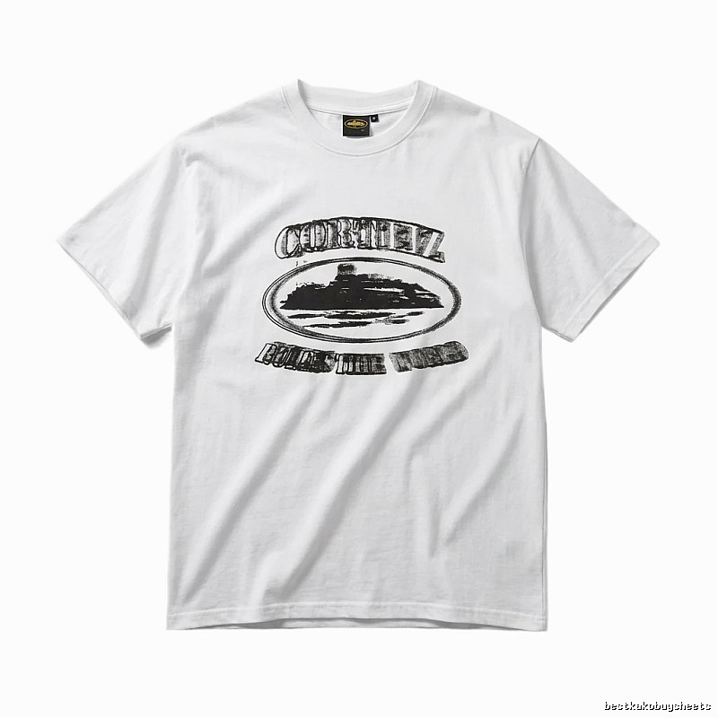 Corteiz retro-style white T-shirt