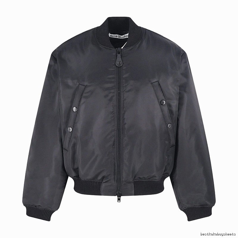 C.P. Bomber Jacket in Charcoal - smooth shell
