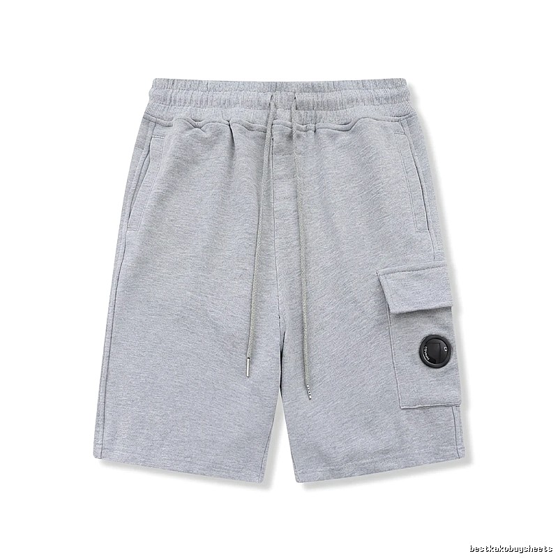 C.P. Company workwear-style grey shorts