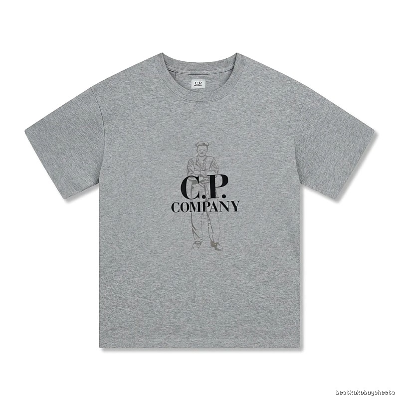 C.P. Retro Style Gray T-shirt