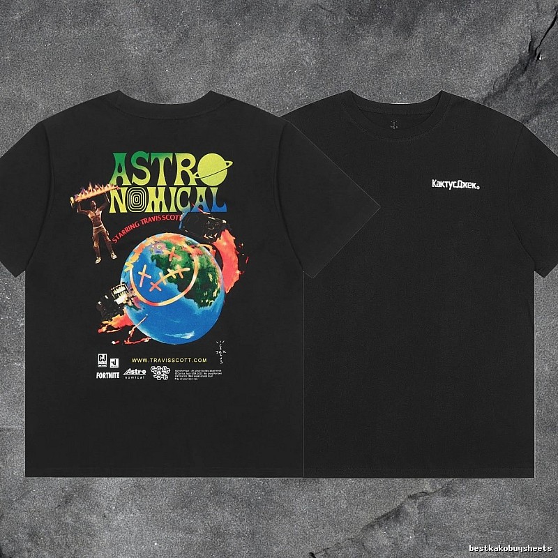 Denim Tears 2031-64 Black Style 3164 Graphic T-Shirt Coffee Run