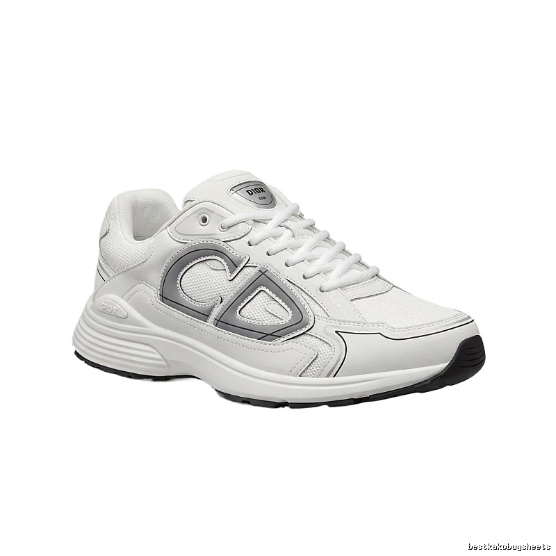 Dior series retro-style white shoes