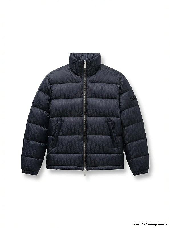 Dior's classic fashionable black down jacket