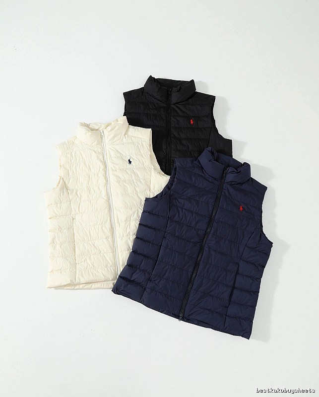 Down Vest in Black by Prada