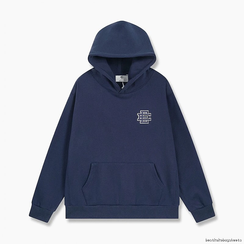 Eric Emanuel Minimalist Style Navy Blue Sweatshirt