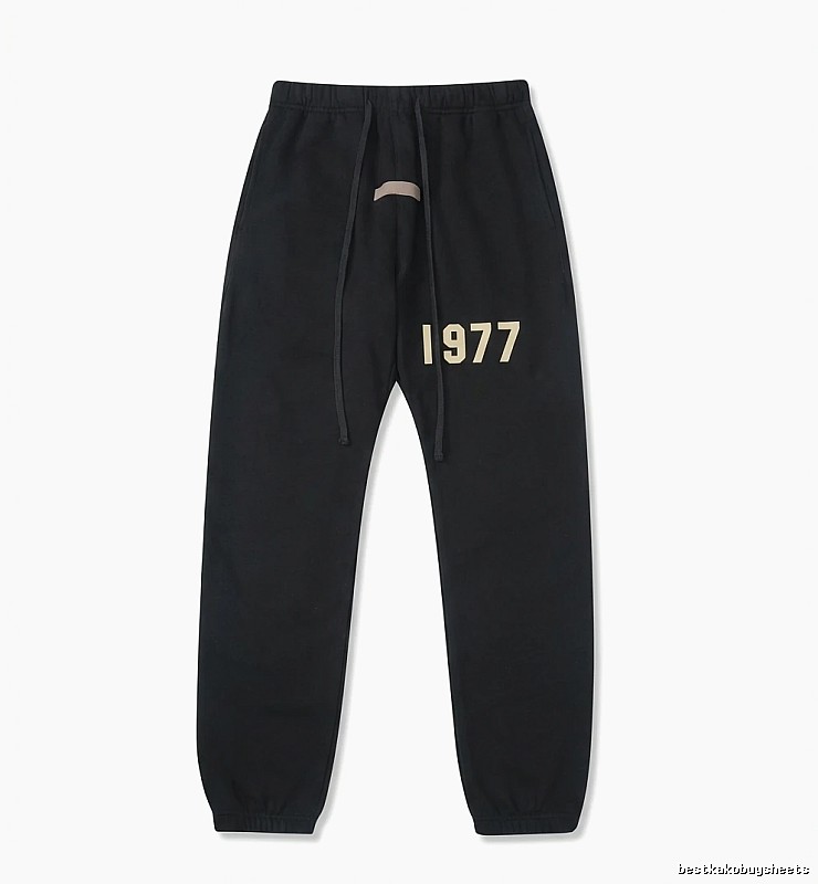 ESSENTIALS 1977 Casual Style Black Pants