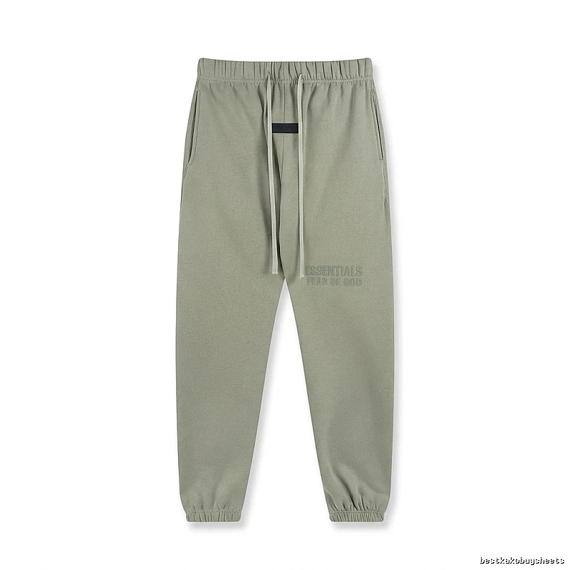 ESSENTIALS Basic Casual Khaki Pants