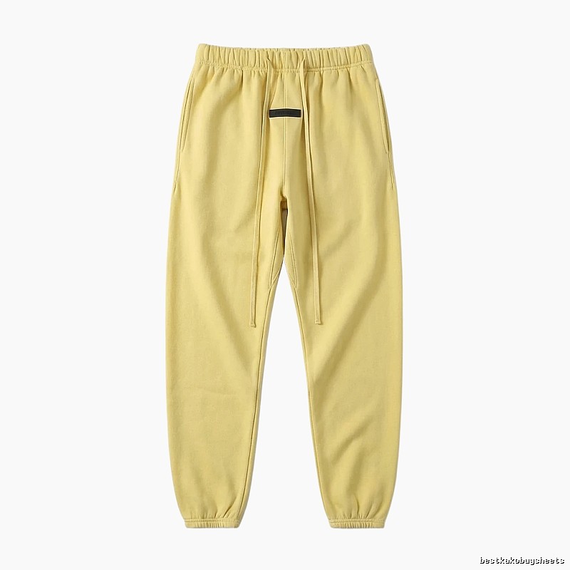 ESSENTIALS Basic Casual Yellow Sweatpants