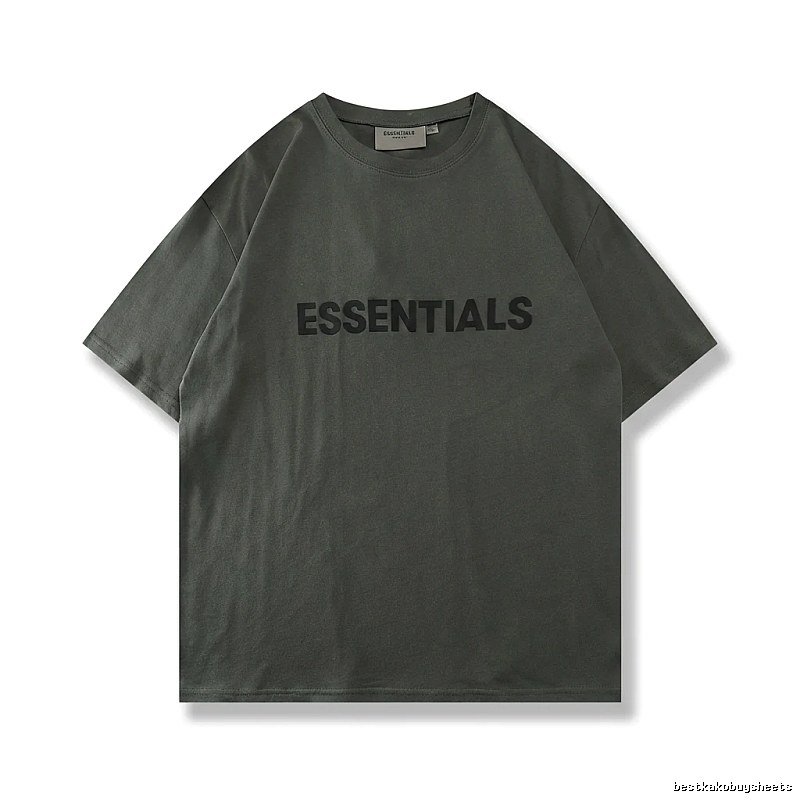 ESSENTIALS Basic Dark Grey T-shirt