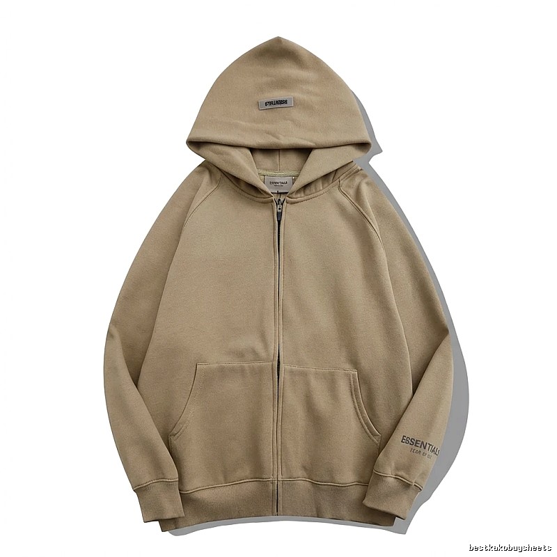 ESSENTIALS Basic Khaki Sweatshirt
