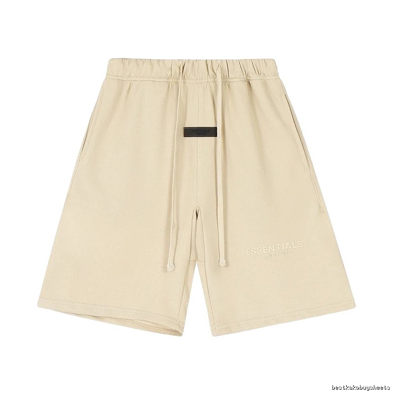ESSENTIALS casual style beige shorts