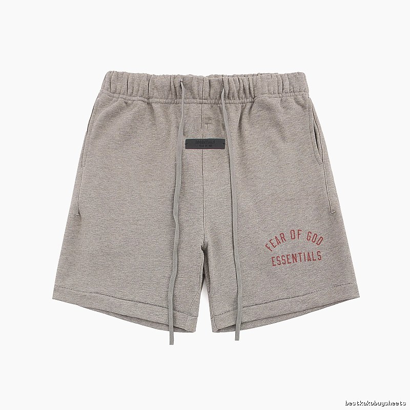 ESSENTIALS casual style grey shorts