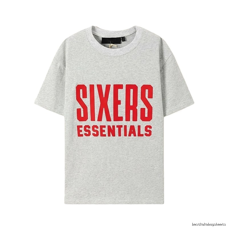 ESSENTIALS Grey Minimalist Style T-shirt