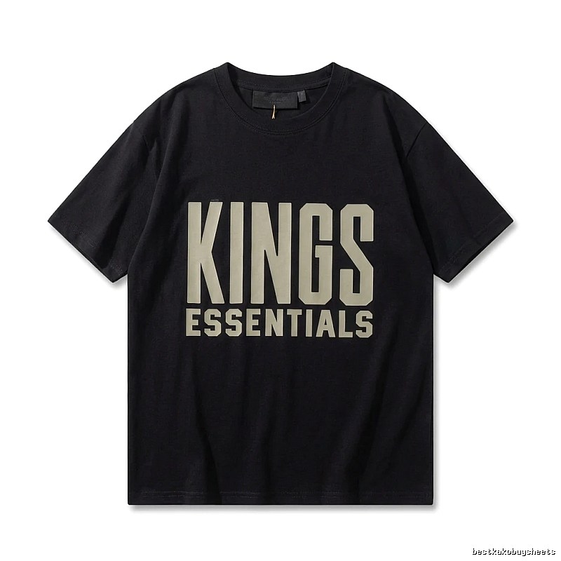 ESSENTIALS KINGS Style Black T - Shirt