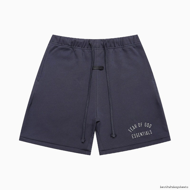 ESSENTIALS minimalist style dark gray shorts