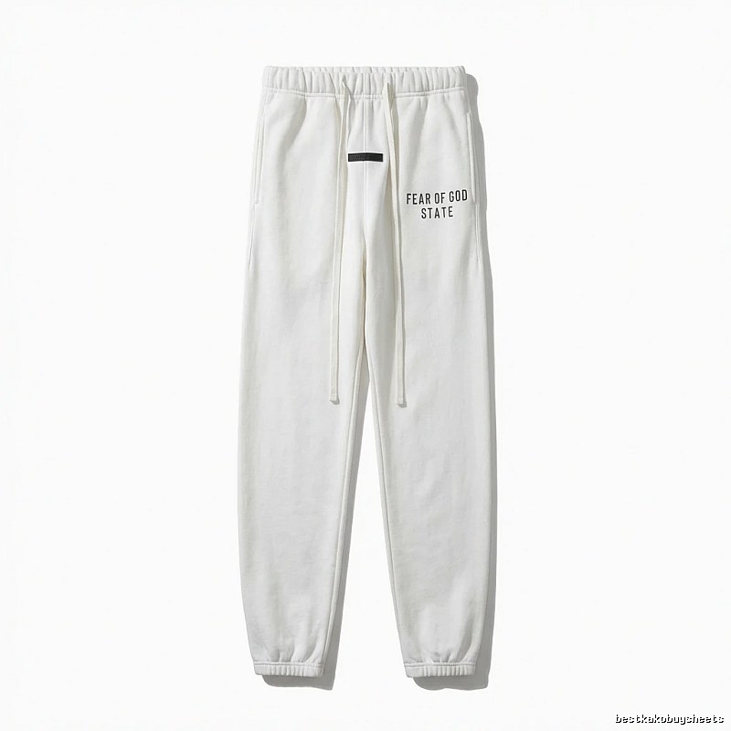 ESSENTIALS Simple Style White Sweatpants