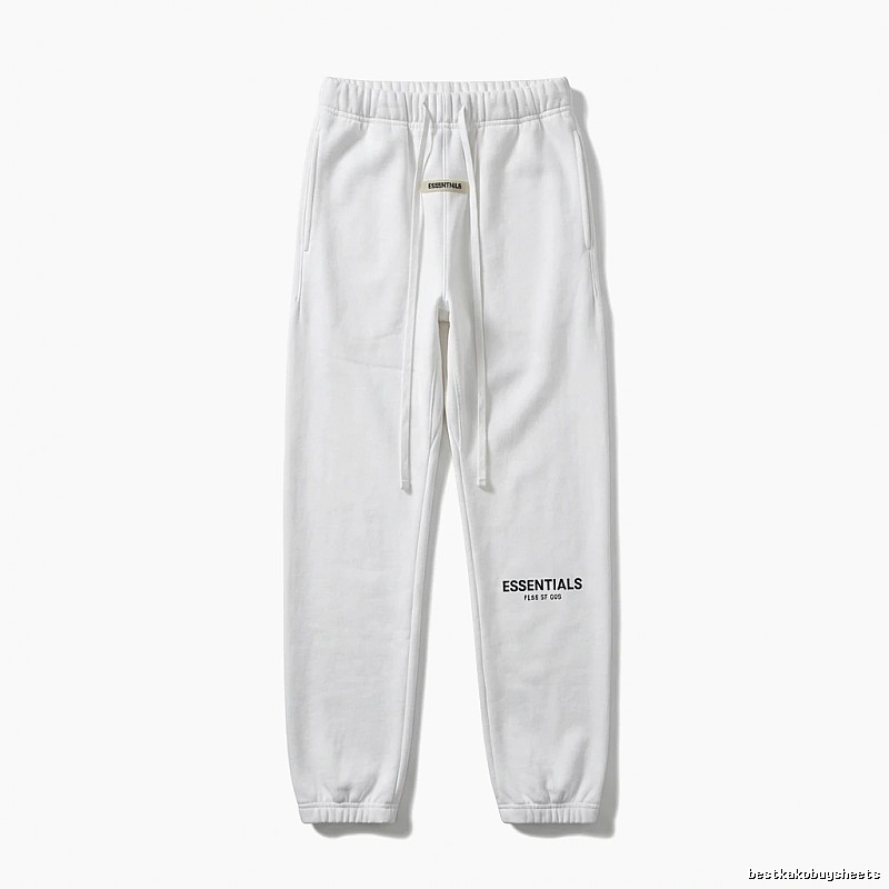 ESSENTIALS Simple Style White Sweatpants