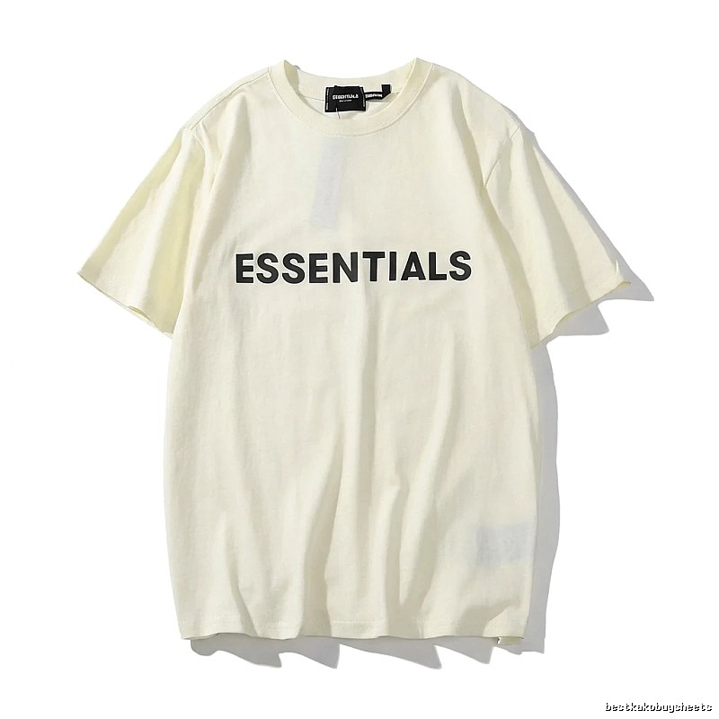 ESSENTIALS Simple White T-shirt
