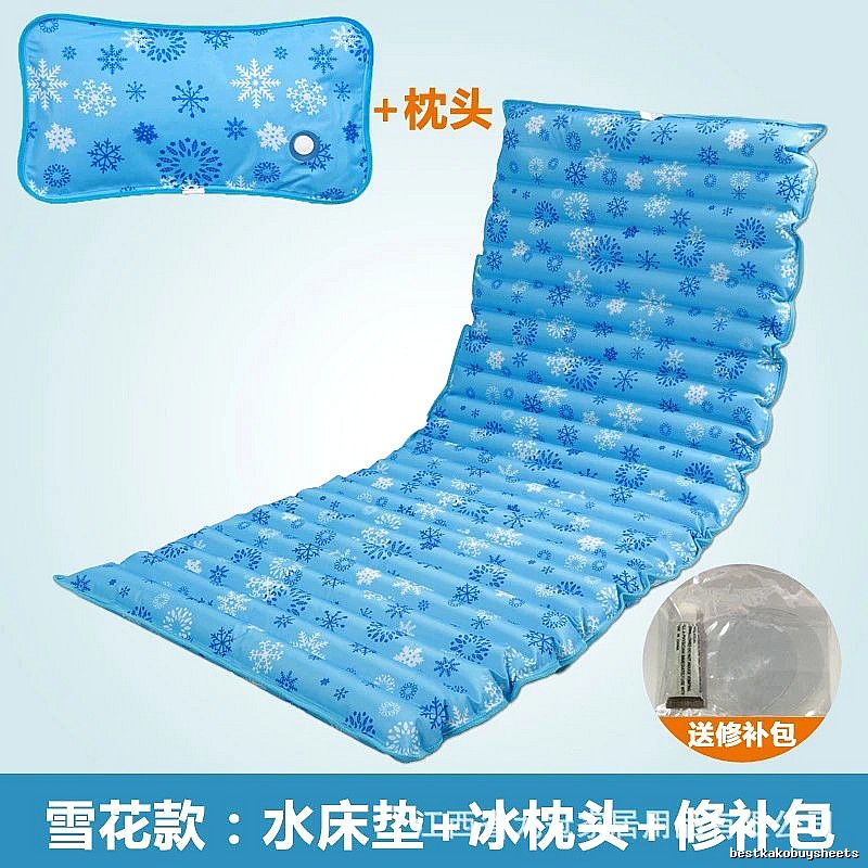 Family Cooling Sleeping Mat For Sofa Use 160 x 50 cm Snowflake Pattern