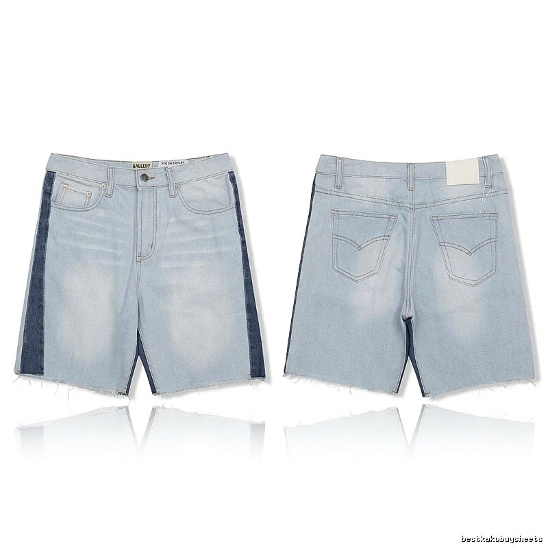 Gallery Dept denim-style light blue shorts