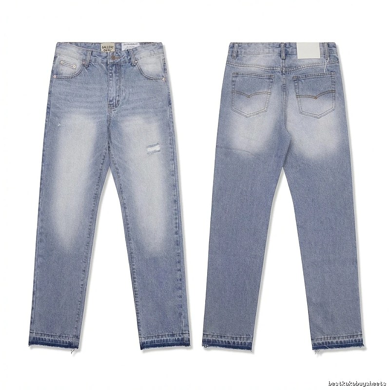 Gallery Dept. distressed light blue jeans