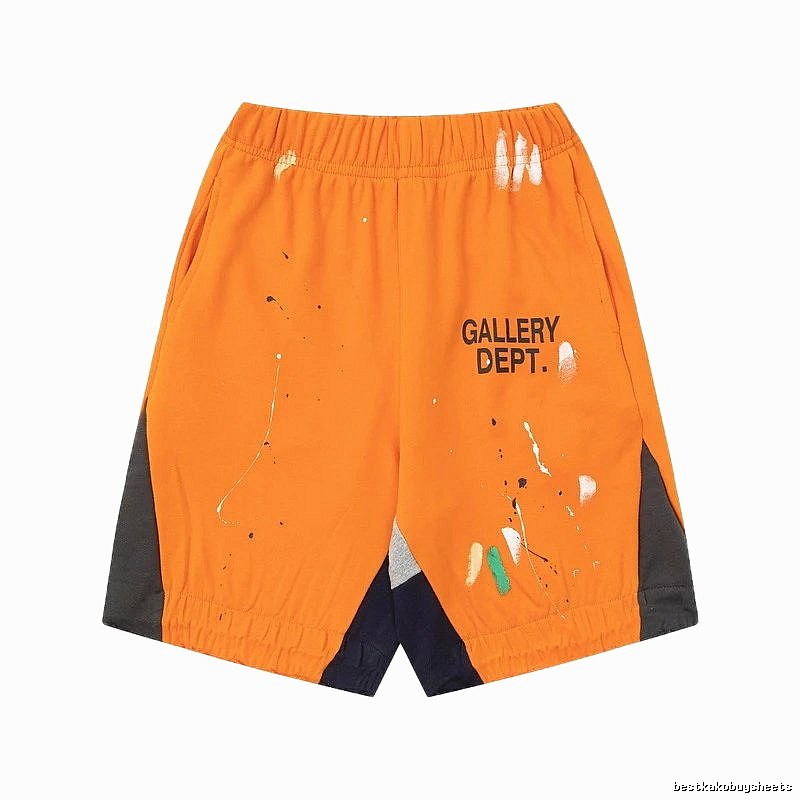 Gallery Dept Graffiti-style Orange Shorts