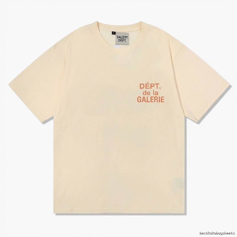 Gallery Dept minimalist style beige T-shirt
