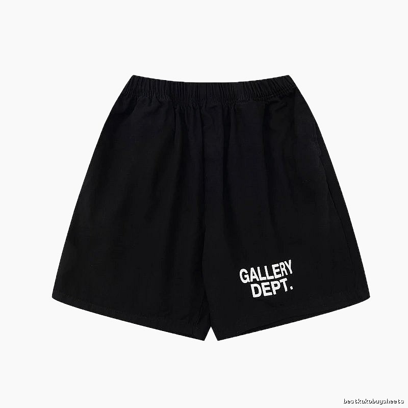 Gallery Dept minimalist style black shorts