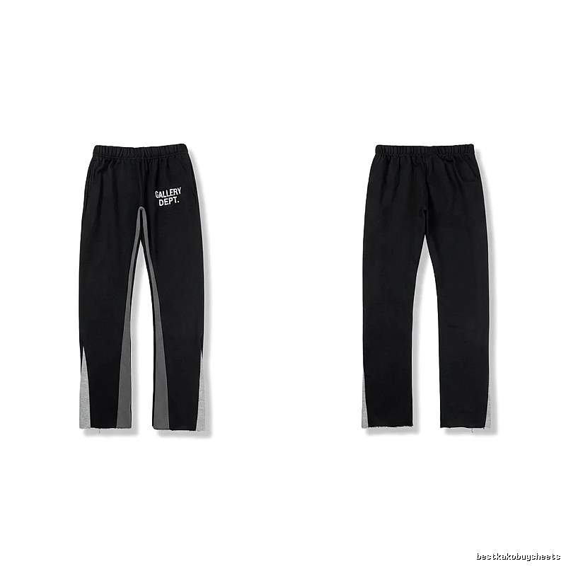 Gallery Dept. Patchwork Style Black Trousers