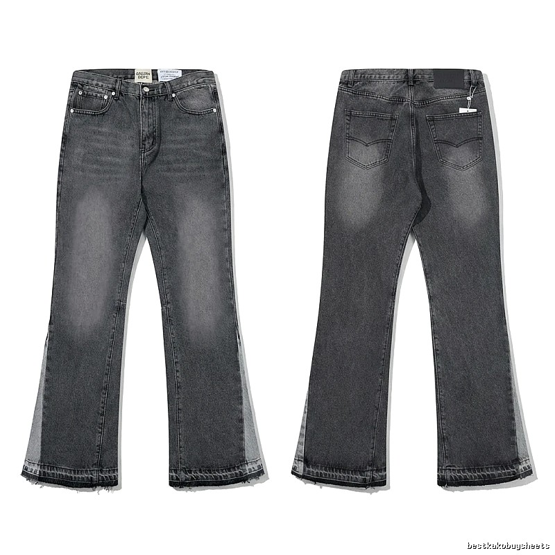 Gallery Dept Retro Style Black and Grey Jeans