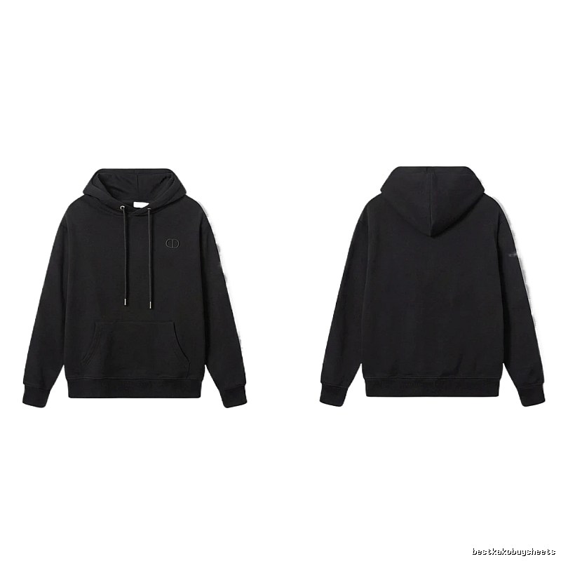 Gucci minimalist style black hoodie