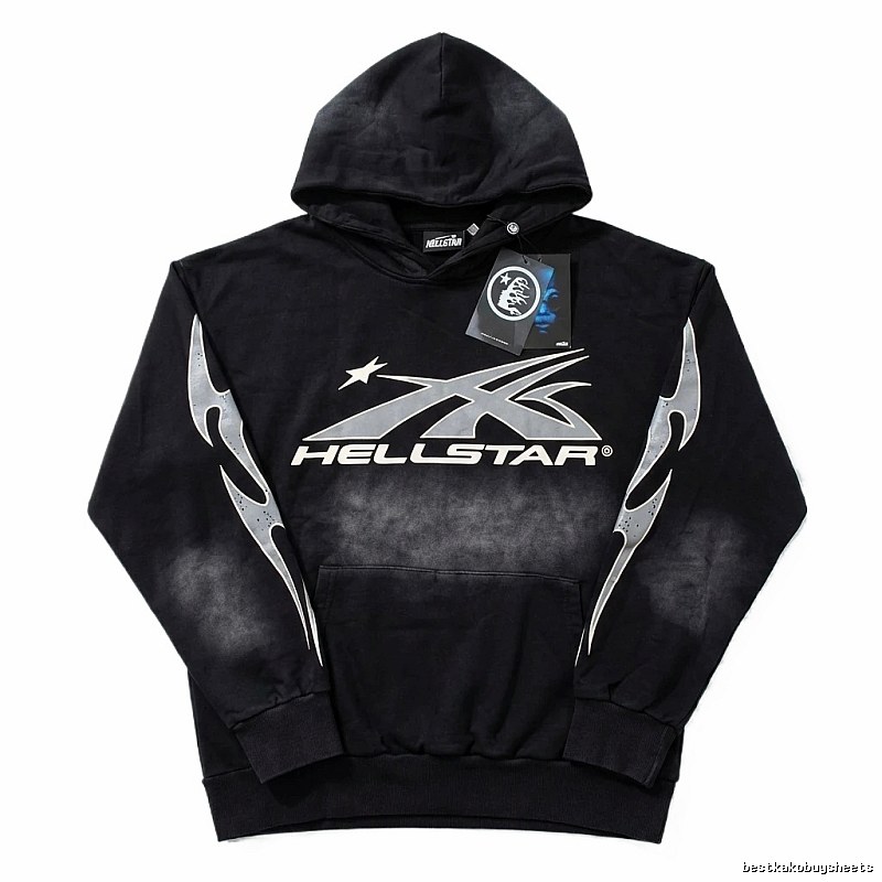 Hellstar Dark Style Black Hoodie