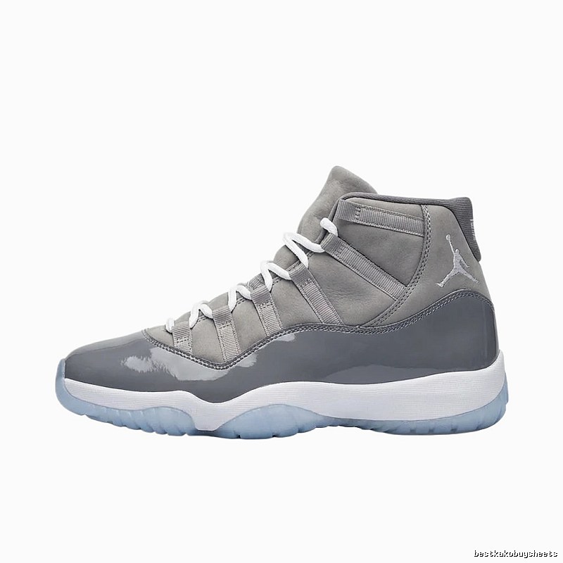 Jordan 11 Cool Grey-Blue Sneakers