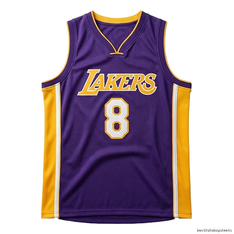 Kobe Lakers retro-style jerseys