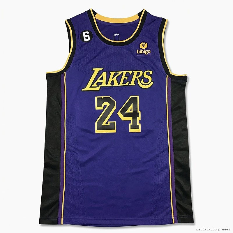 Kobe Lakers retro-style jerseys