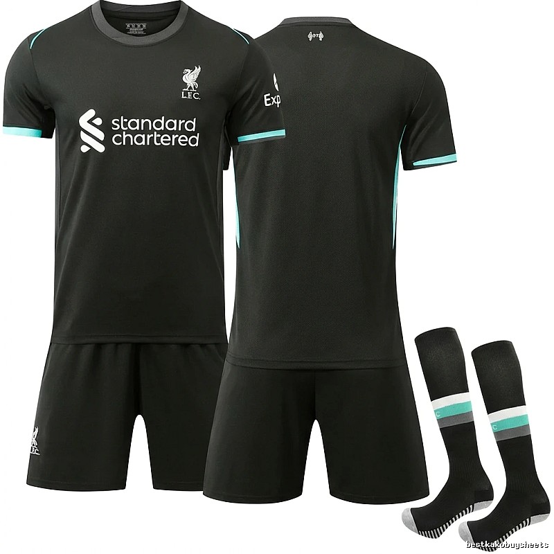 LFC sporty black jersey set
