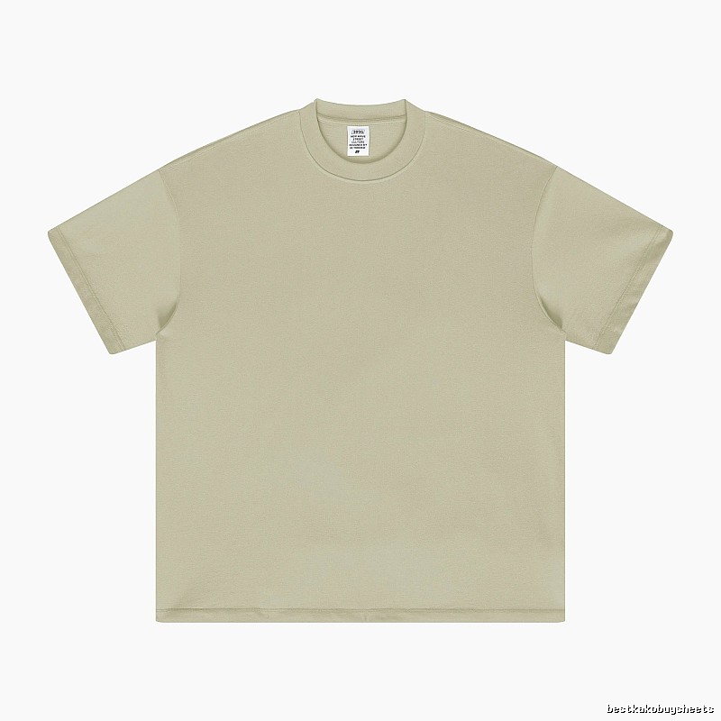 Lightweight Plain white T-shirt Minimal White Short for Trend Styling